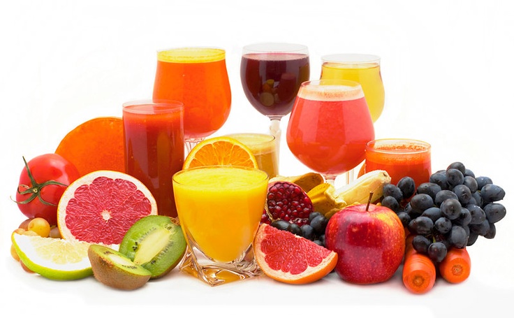 Fresh fruit and cold pressed juices for your detox retreat